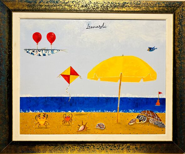 Una giornata al mare di maggio - a Paint by #gabrieleleonardiartist